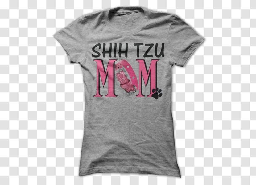 T-shirt Hoodie Top Bluza - Neckline - Shih Tzu Transparent PNG