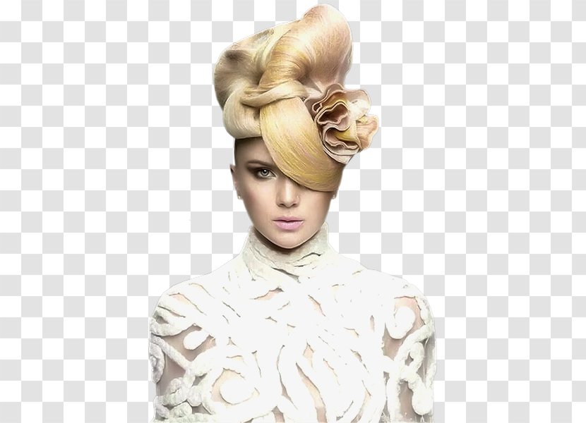 Blond Hairstyle Updo Fashion - Shaving - Hair Transparent PNG