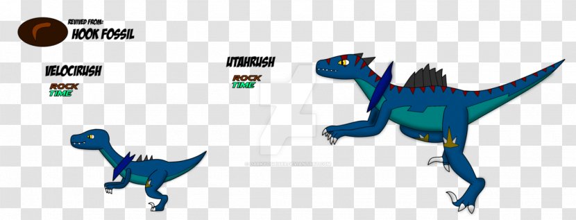 Velociraptor Speed Cartoon Running - Dinosaur - Rush To Run Transparent PNG
