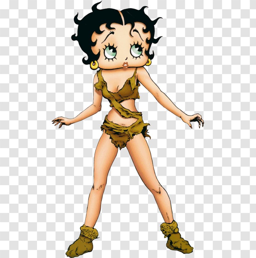 Betty Boop Animation Cartoon - Flower Transparent PNG