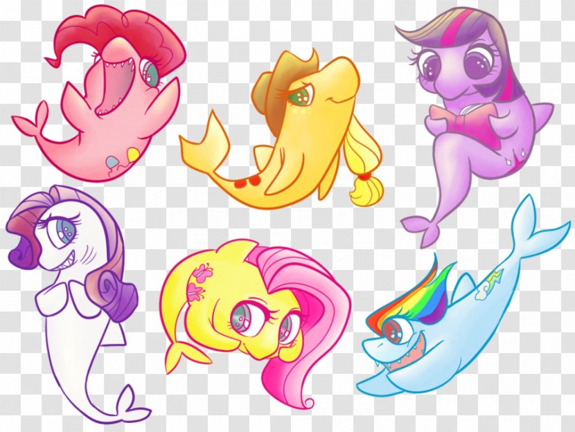 Pony Pinkie Pie Shark Rarity Twilight Sparkle - Heart Transparent PNG
