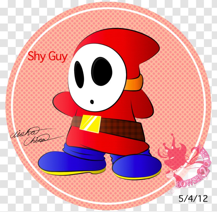 DeviantArt Fan Art Shy Guy - Red Transparent PNG