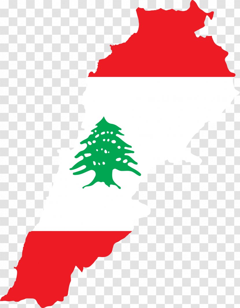 Flag Of Lebanon Map National Transparent PNG