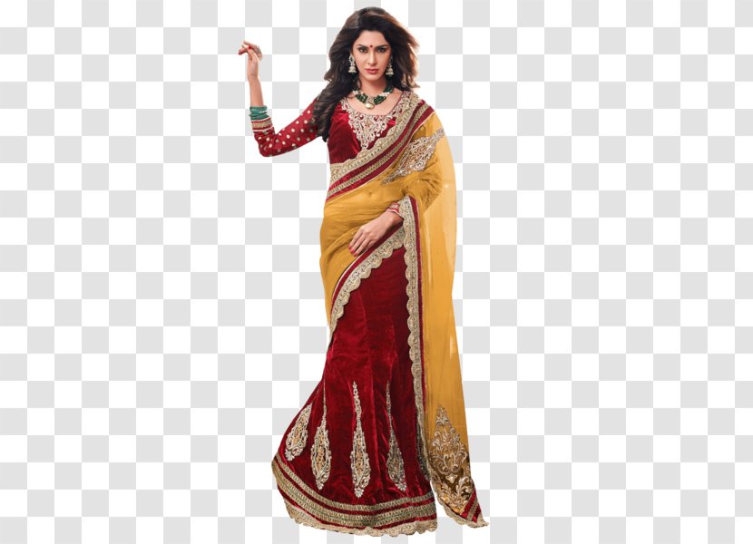 Sari Lehenga-style Saree Choli Lime Wedding Dress - Bollywood Designer Sarees Transparent PNG