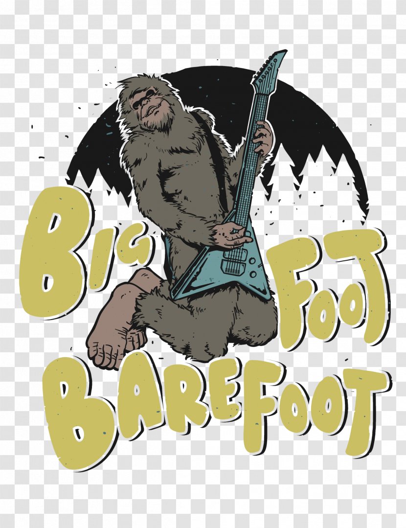 Mammal Logo Font - Cartoon - Bigfoot Transparent PNG