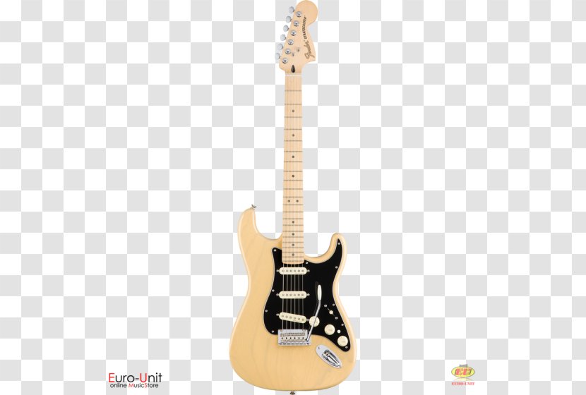 Fender Stratocaster American Deluxe Series Electric Guitar Vintage Noiseless - Musical Instruments Corporation Transparent PNG