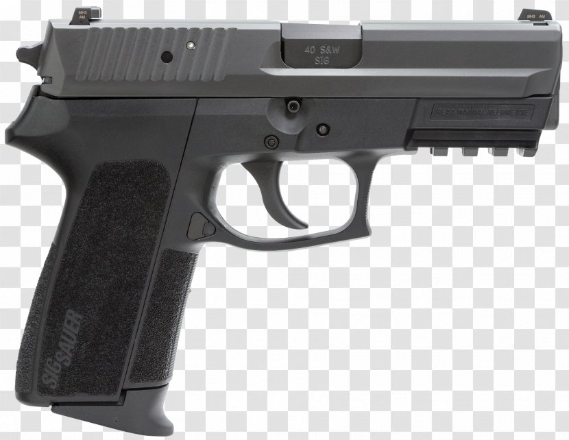 SIG Pro Sauer P226 Sig Holding .40 S&W - Handgun - Pistol Transparent PNG