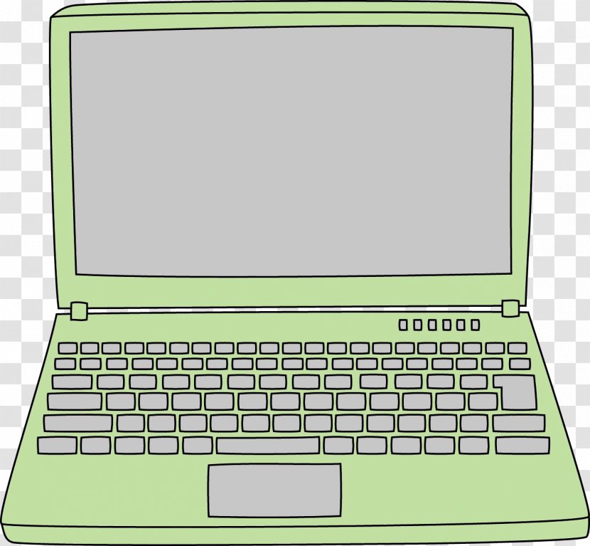Computer Keyboard Netbook Laptop Personal - Network Transparent PNG