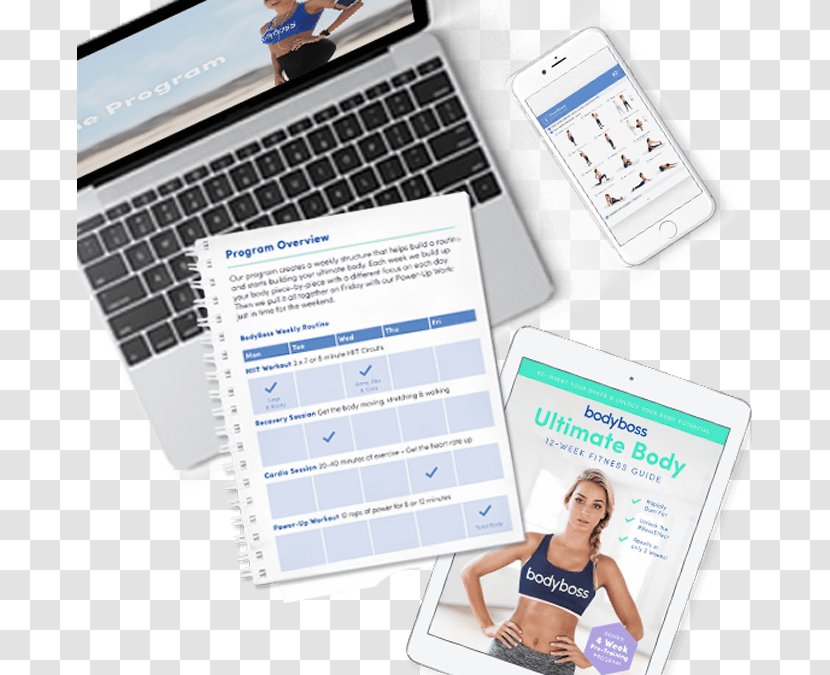 MacBook BodyBoss Ultimate Body Fitness Guide Laptop University Of Amsterdam - Program Transparent PNG
