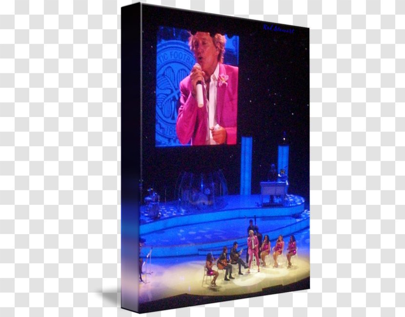 Flat Panel Display Television Show Cobalt Blue Advertising - Computer Monitors - Concert Stage Transparent PNG