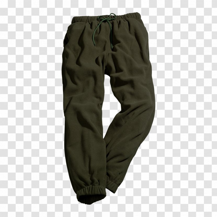 Cargo Pants Khaki - Folded Transparent PNG