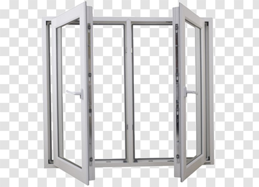 Casement Window Door Polyvinyl Chloride Shutter - Aluminium Transparent PNG