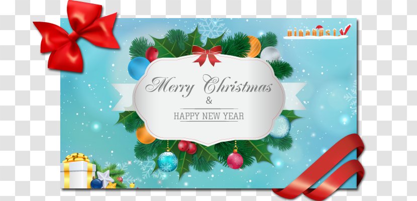 Christmas Ornament Greeting & Note Cards Font - Decoration - CHUC MUNG Transparent PNG