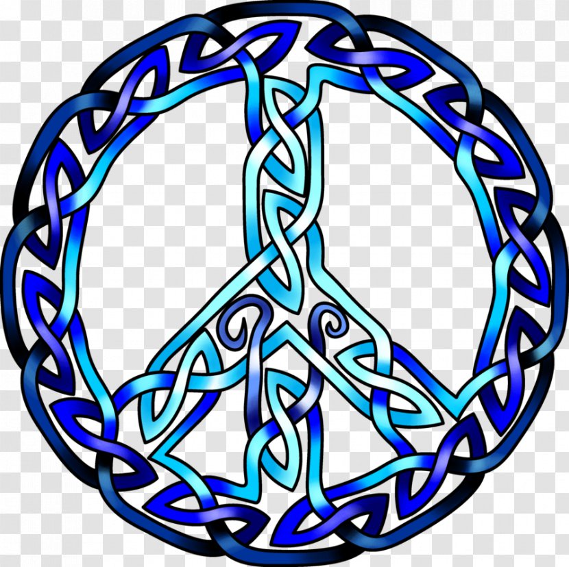 Peace Symbols Celtic Knot Celts - Logo - Hippie Tattoos 60s Transparent PNG