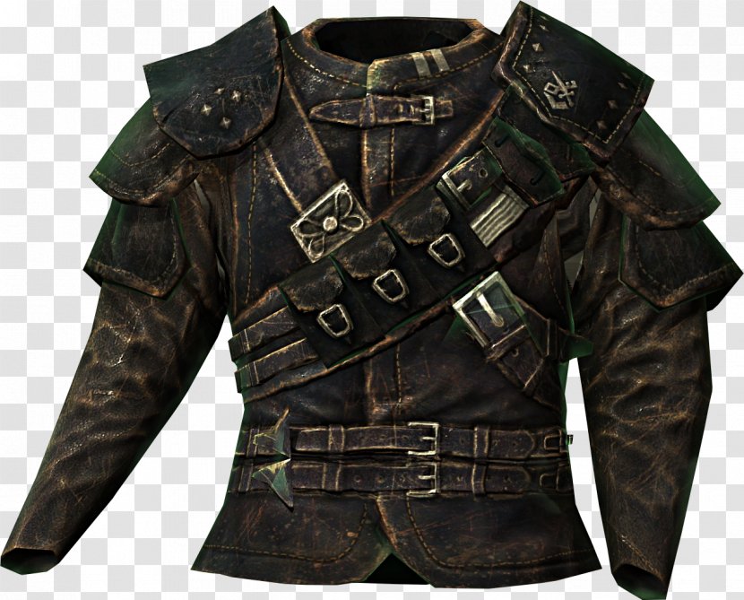 The Elder Scrolls V: Skyrim Oblivion Xbox 360 Thieves' Guild Armour - Outerwear Transparent PNG