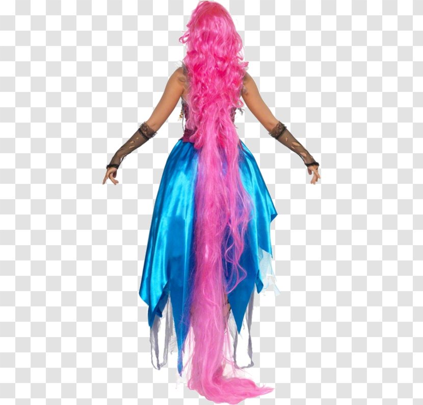 Adult Mangled Maiden Costume Womens Rapunzel Dress Party - Carnival - Victorian Goth Makeup Transparent PNG