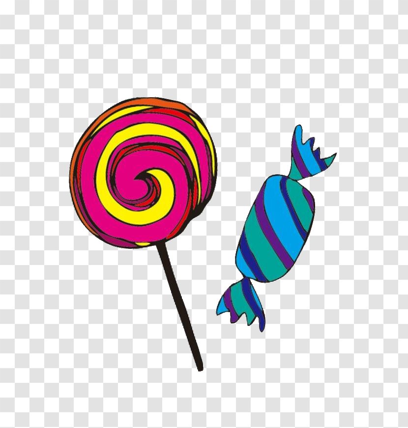 Clip Art Lollipop Psd Candy - Stick Transparent PNG
