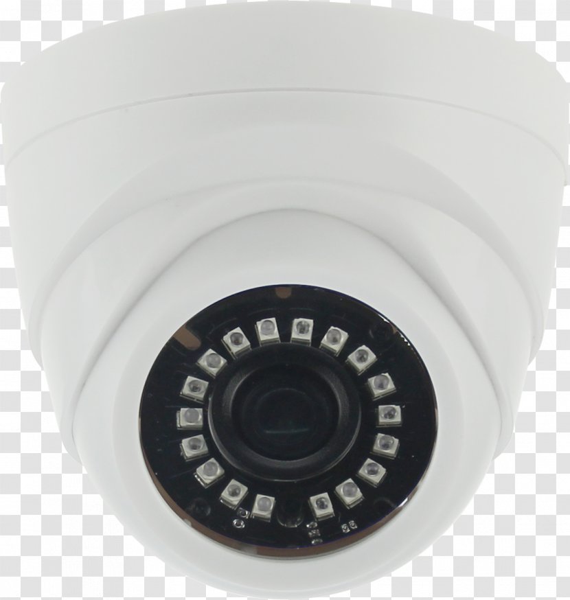 Closed-circuit Television IP Camera Analog High Definition 1080p - Surveillance - Dome Transparent PNG