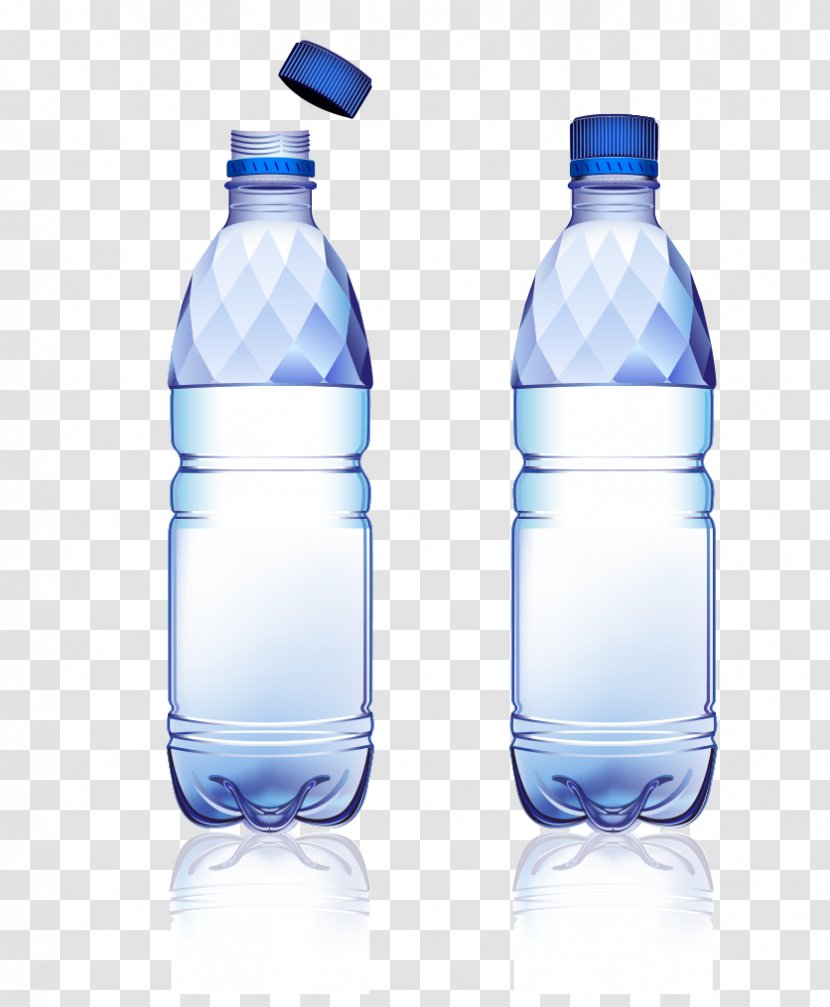 Soft Drink Water Bottle Bottled - Drinking - Mineral Bottles Transparent PNG
