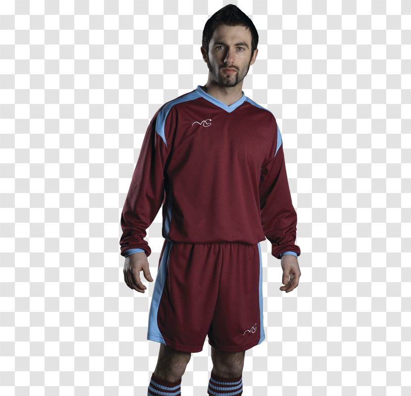 T-shirt Team Sport Sports Maroon Uniform - Yellow Ball Goalkeeper Transparent PNG