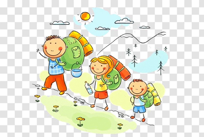 Hiking Vector Graphics Illustration Image Cartoon - Toddler - Emotion Transparent PNG