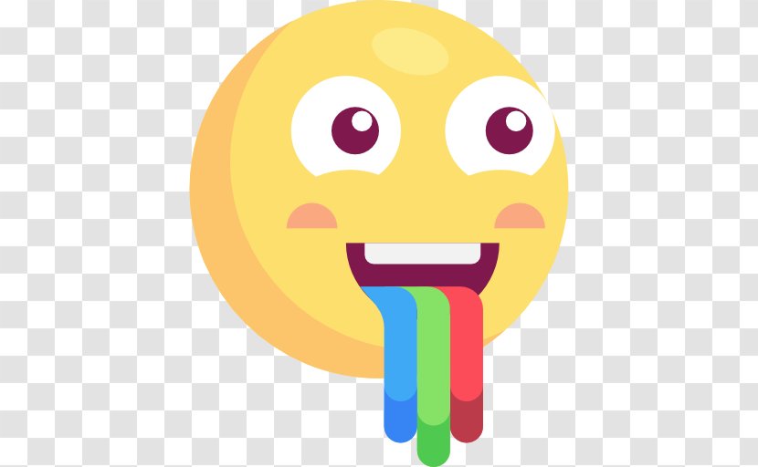 Smiley Emoji Emoticon Vomiting - Feeling Transparent PNG