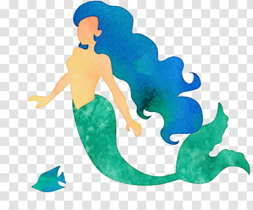 Mermaid Clip Art Illustration Vitruvian Man Blog - Ursula Little Transparent PNG