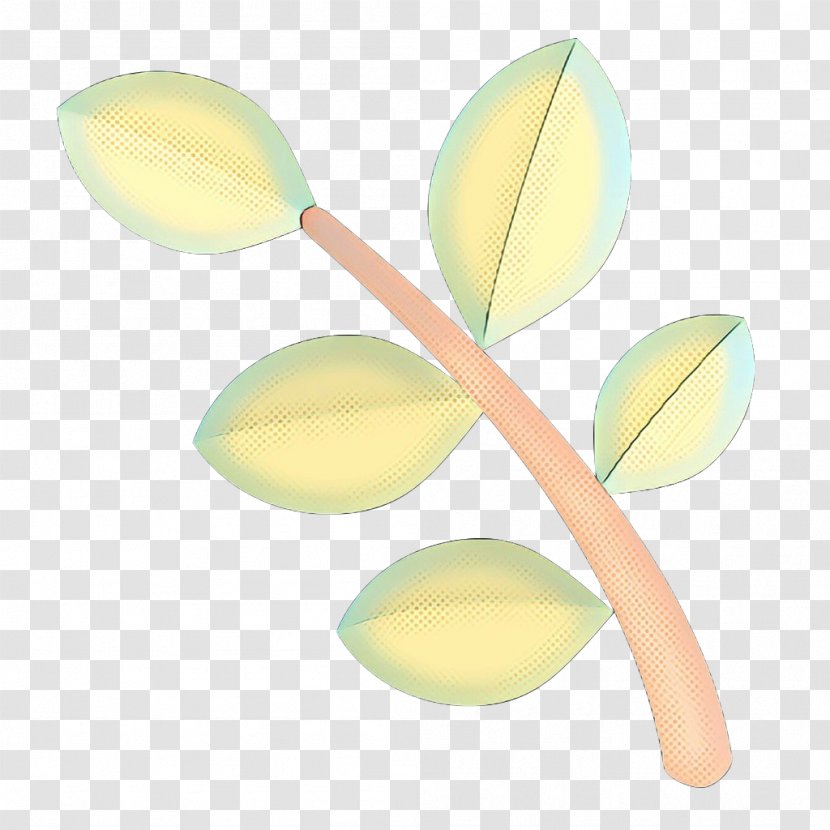 Yellow Leaf Plant Flower Petal - Retro Transparent PNG