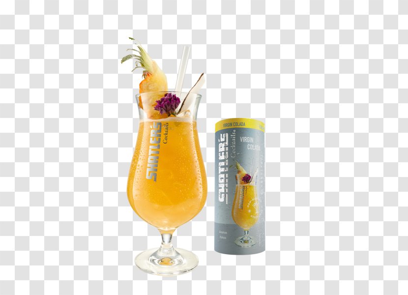 Piña Colada Cocktail Orange Drink Harvey Wallbanger Non-alcoholic - Nonalcoholic Transparent PNG