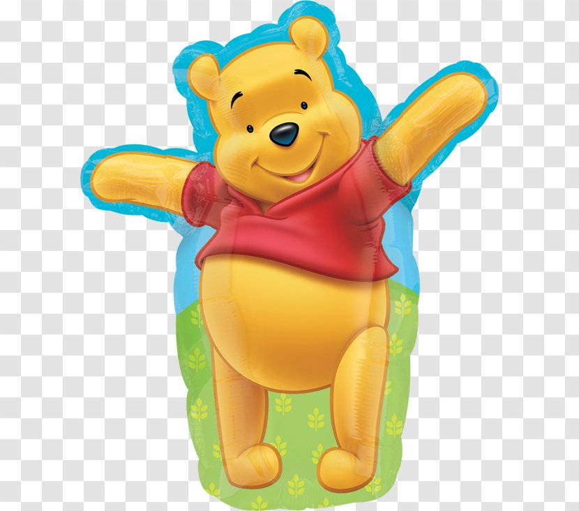 Winnie-the-Pooh Balloon Party Birthday Piglet - Stuffed Toy - Winnie The Pooh Transparent PNG