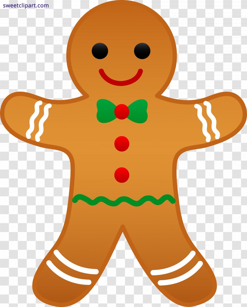 The Gingerbread Man Biscuits Clip Art - Cookies Transparent PNG