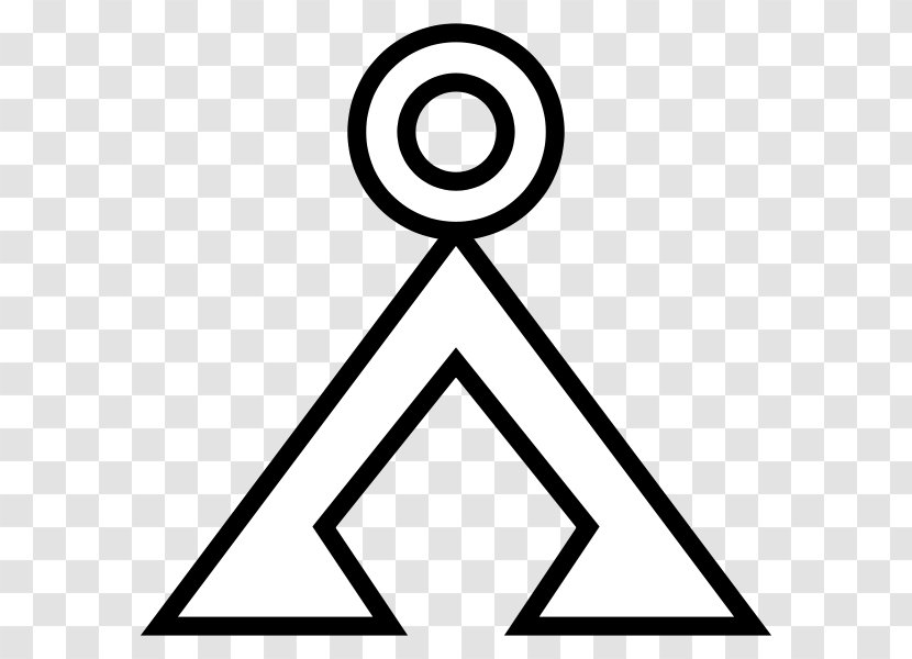 Stargate Earth Symbol - Monochrome - Egyptian Transparent PNG