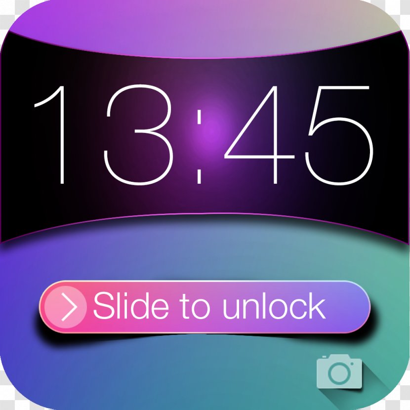 Lock Screen IPhone 4 Slider - Logo - Designer Transparent PNG