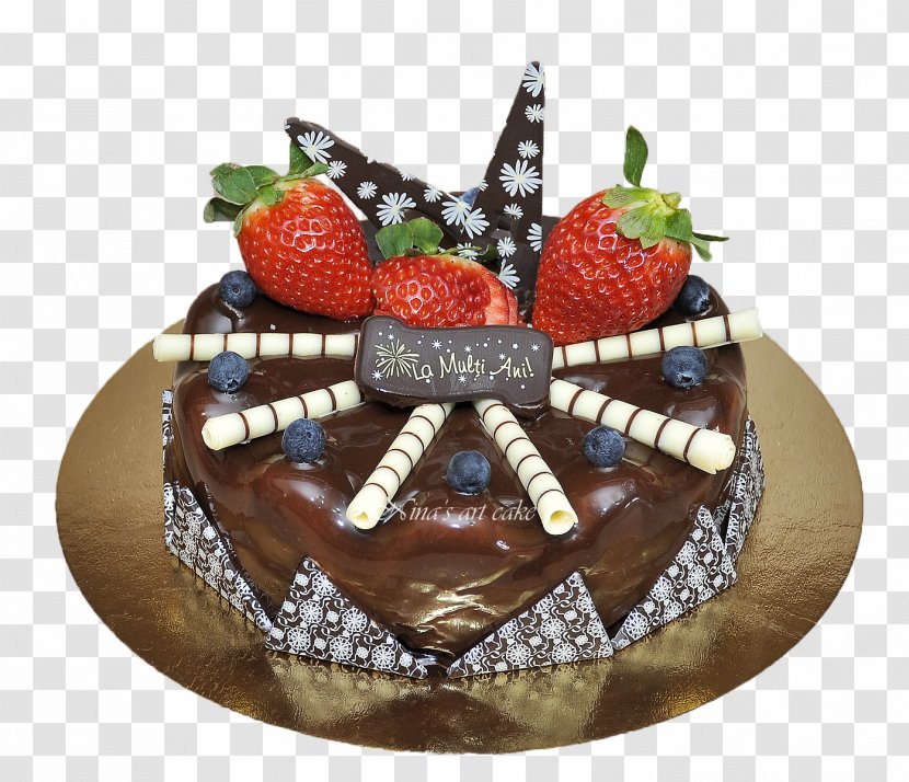 Birthday Cake Sachertorte Chocolate Fruitcake Transparent PNG