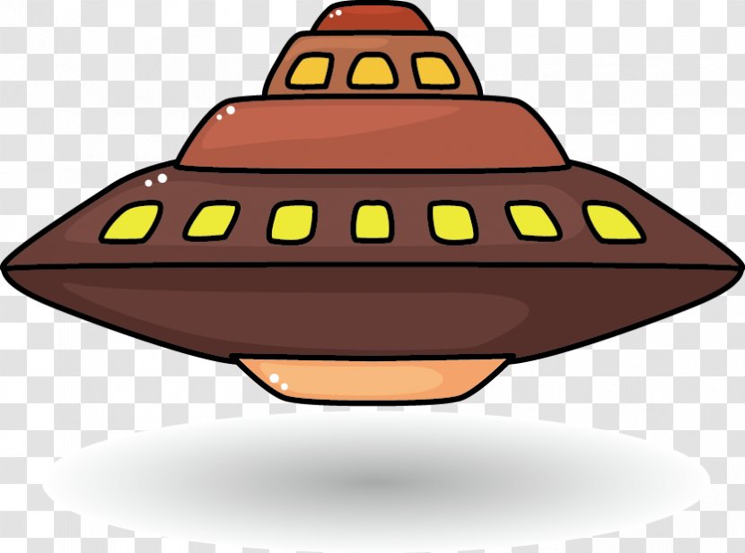Cartoon Unidentified Flying Object Spacecraft Clip Art - Drawing - UFO Transparent PNG