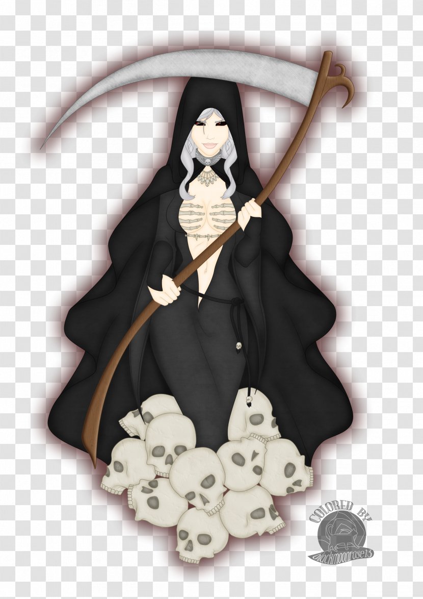 Fiction Character - Cartoon Grim Reaper Transparent PNG