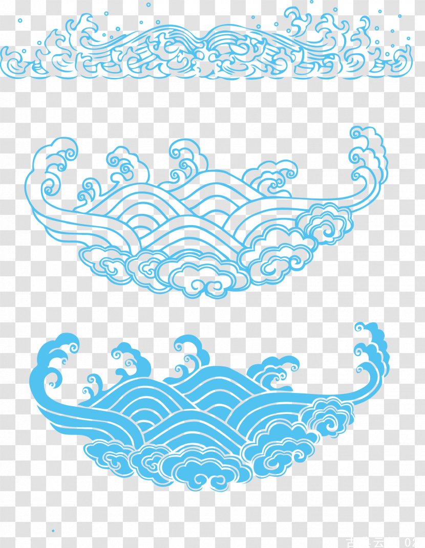 China Cloud Old School (tattoo) - Designer - Clouds,blue,Clouds Transparent PNG