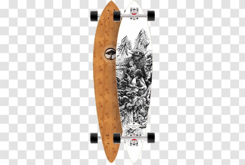 Longboarding Skateboarding Arbor Fish Bamboo Longboard Complete - Skateboard Transparent PNG