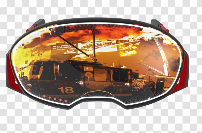 Goggles - Orange - Design Transparent PNG