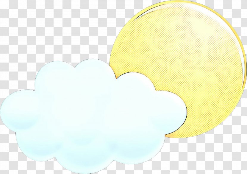 Yellow Cloud Meteorological Phenomenon Clip Art Sticker Transparent PNG