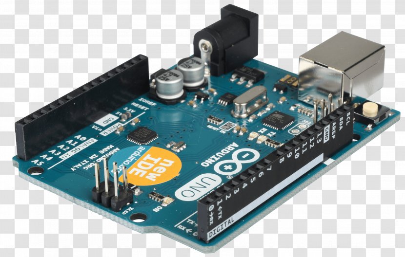 Microcontroller Arduino Electronic Component USB Electronics - Circuit Transparent PNG