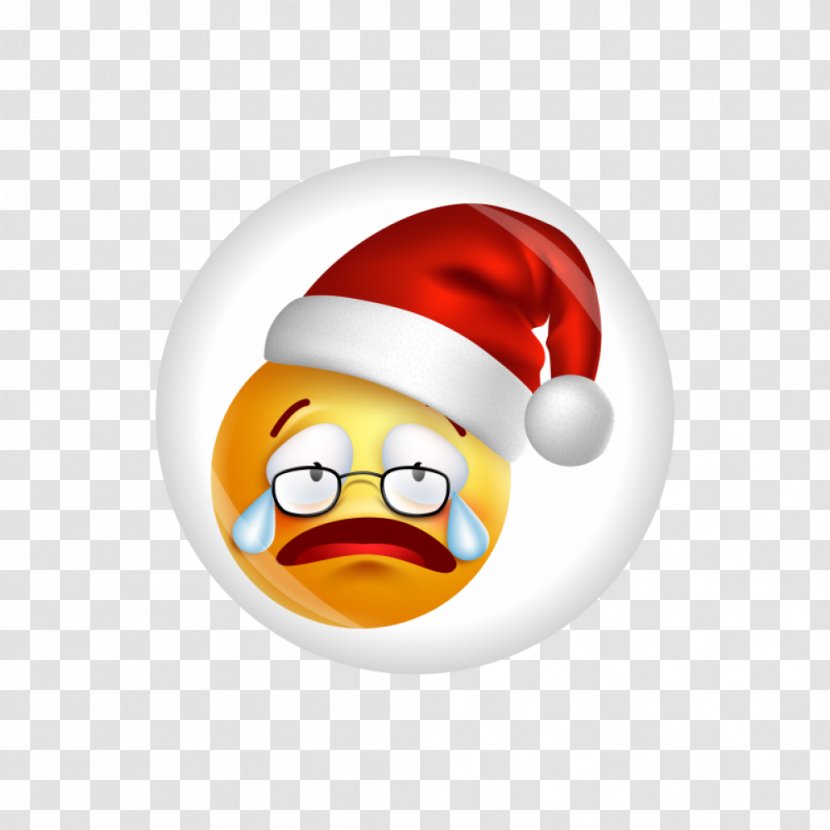 Smiley Emoticon Santa Claus Christmas Emoji - Stock Photography Transparent PNG