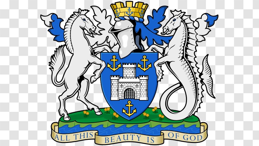 Newport Coat Of Arms The Isle Wight Crest Flag - Equine Color Transparent PNG