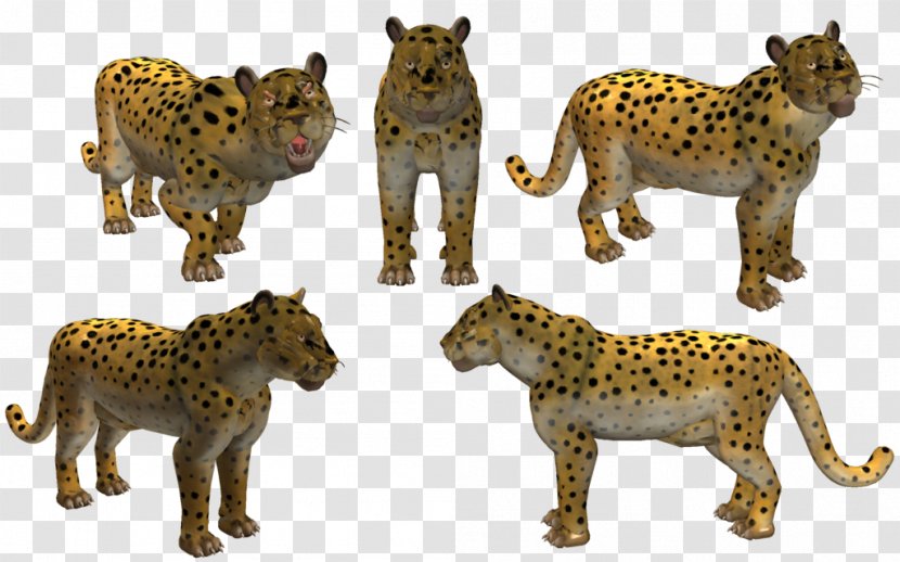 Cheetah Jaguar Spore Creature Creator Felidae - Fauna Transparent PNG