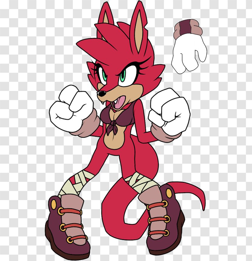Cat Red Kangaroo Kao The Sonic Drive-In - Silhouette - Boxing Transparent PNG