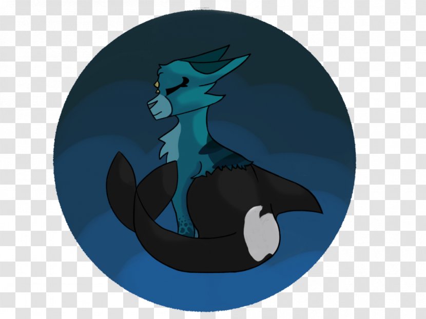 Cartoon Teal Turquoise Mammal - Microsoft Azure - Under The Sea Transparent PNG