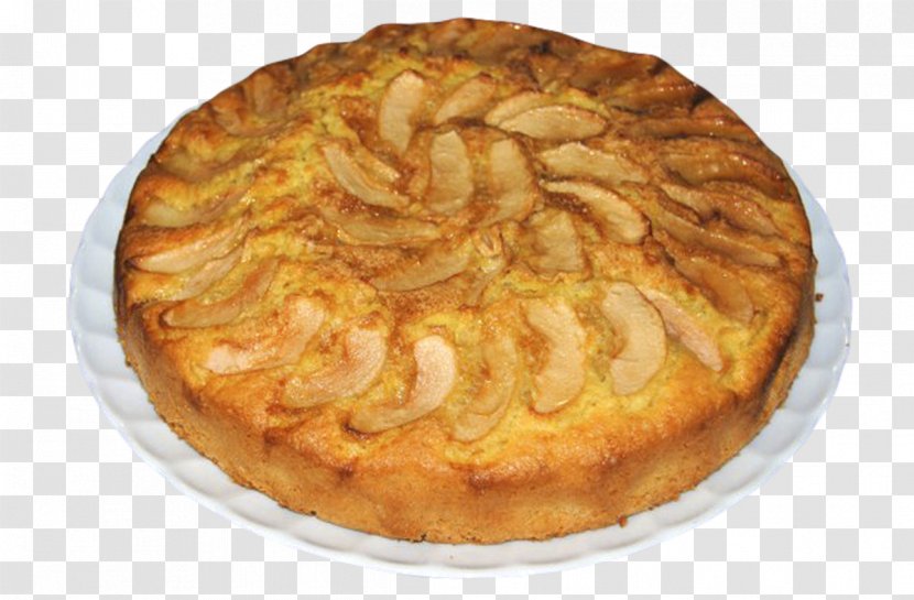 Apple Pie Treacle Tart Custard - Food - Torta Transparent PNG