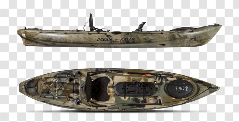 Ocean Kayak Trident 11 Angler Fishing Prowler 13 Boat - Paddle Transparent PNG