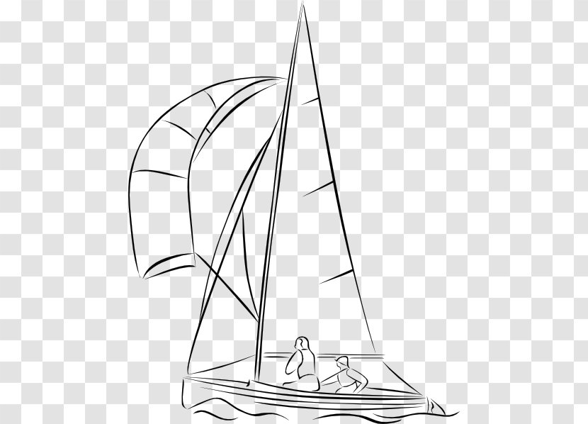 Sailing Ship Sailboat Clip Art - Dinghy - Sail Boats Transparent PNG