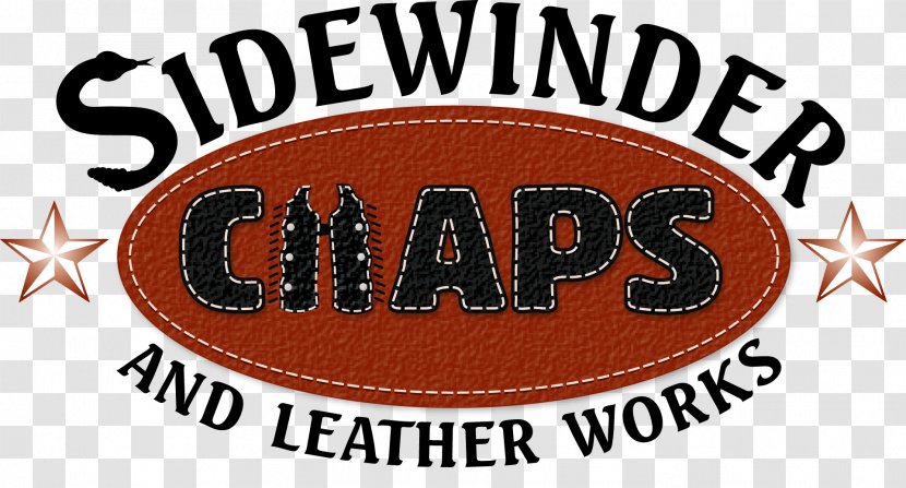 Chaps Cowboy Leather Logo - Woman On Top Transparent PNG